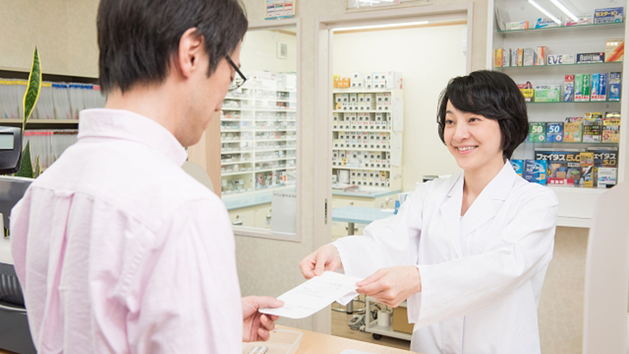 薬局でのお仕事